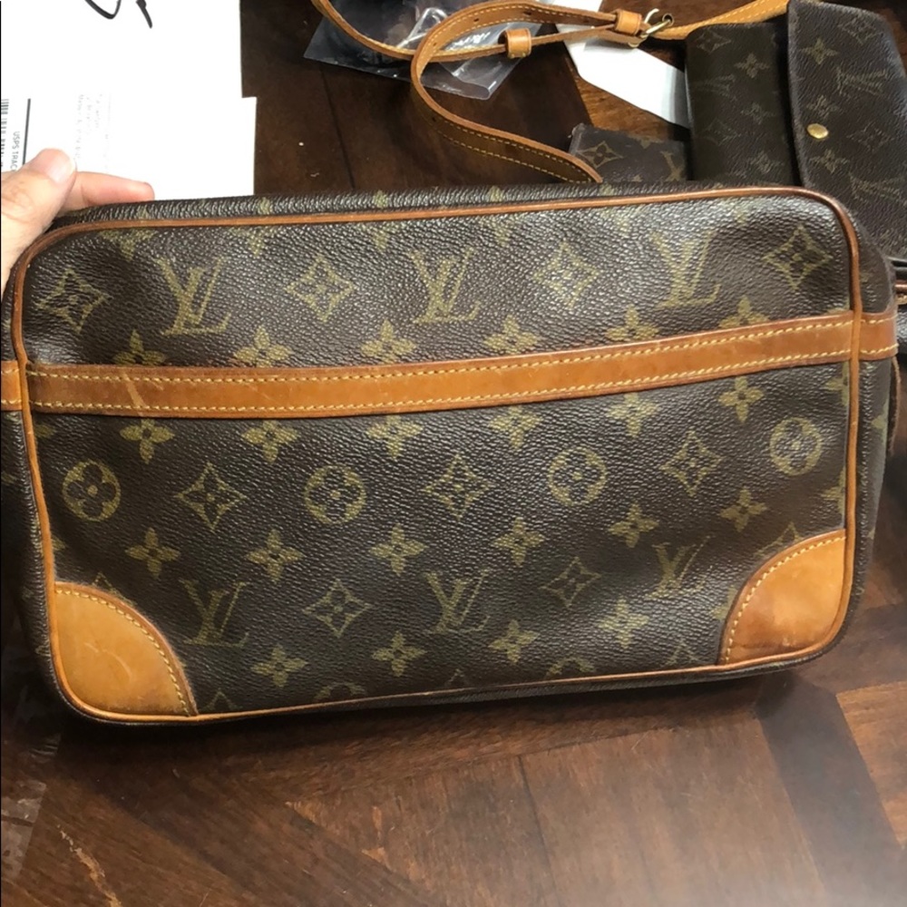 Louis Vuitton Clutch Cosmetic Pouch VINTAGE